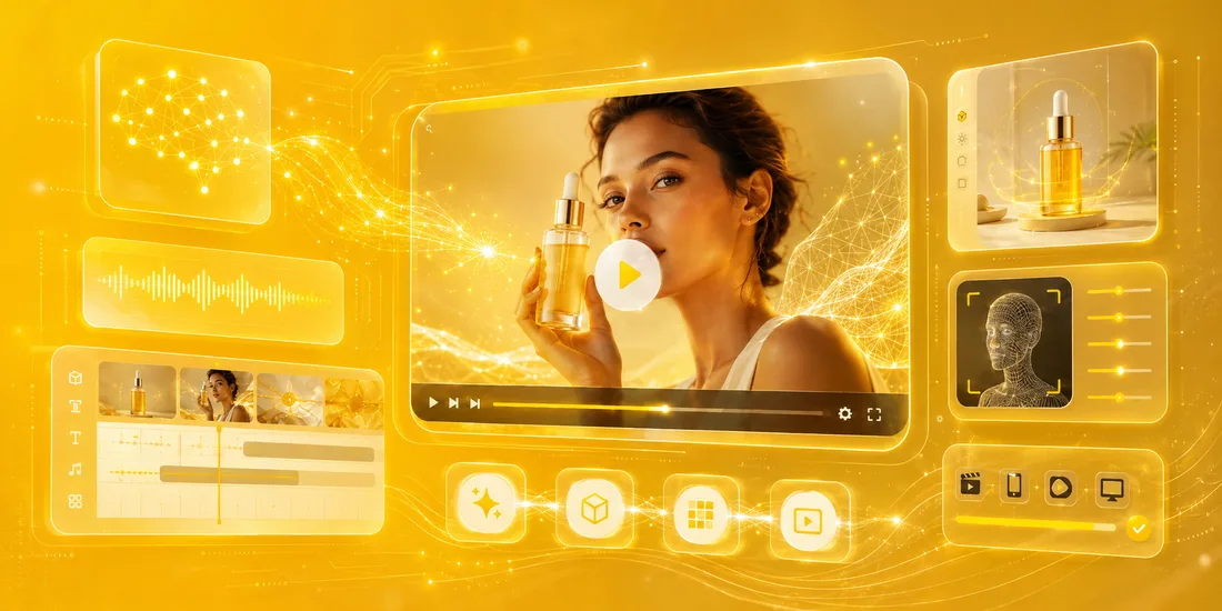 ตัวอย่างภาพและวิดีโอโฆษณาที่ผลิตด้วย AI Production ของ Bold Moves