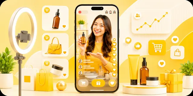 ภาพประกอบบริการ Livestream Commerce Production