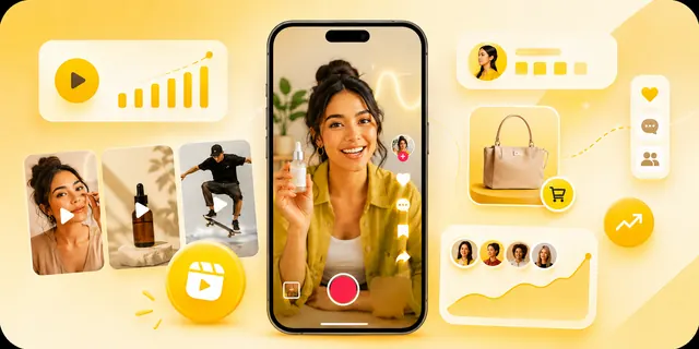 ภาพประกอบบริการ Short-Form Video / TikTok Content