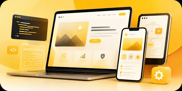 ภาพประกอบบริการ Website & Application / E-commerce
